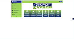 Desktop Screenshot of delexpress.hudsonltd.net