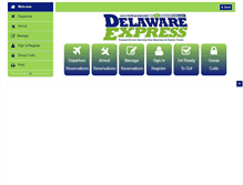 Tablet Screenshot of delexpress.hudsonltd.net