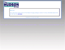 Tablet Screenshot of hudsonltd.net