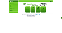 Desktop Screenshot of airportexpress.hudsonltd.net